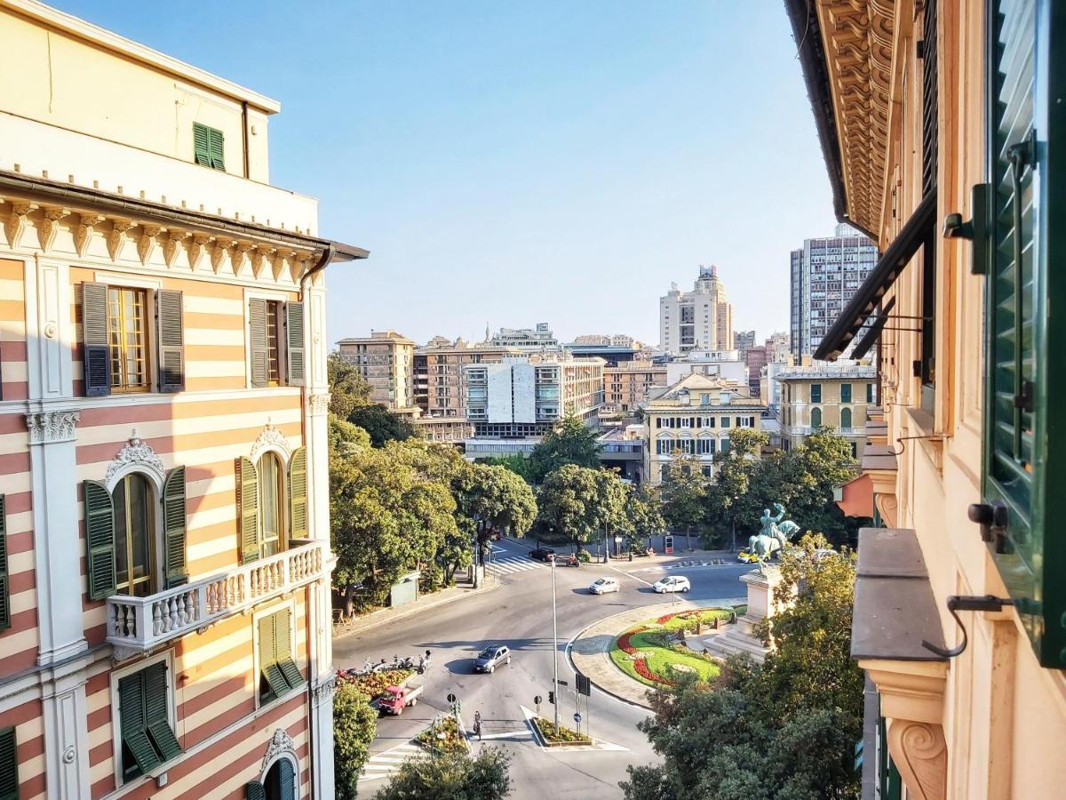 Ferienwohnung Le Due Piazze Genua Exterior foto