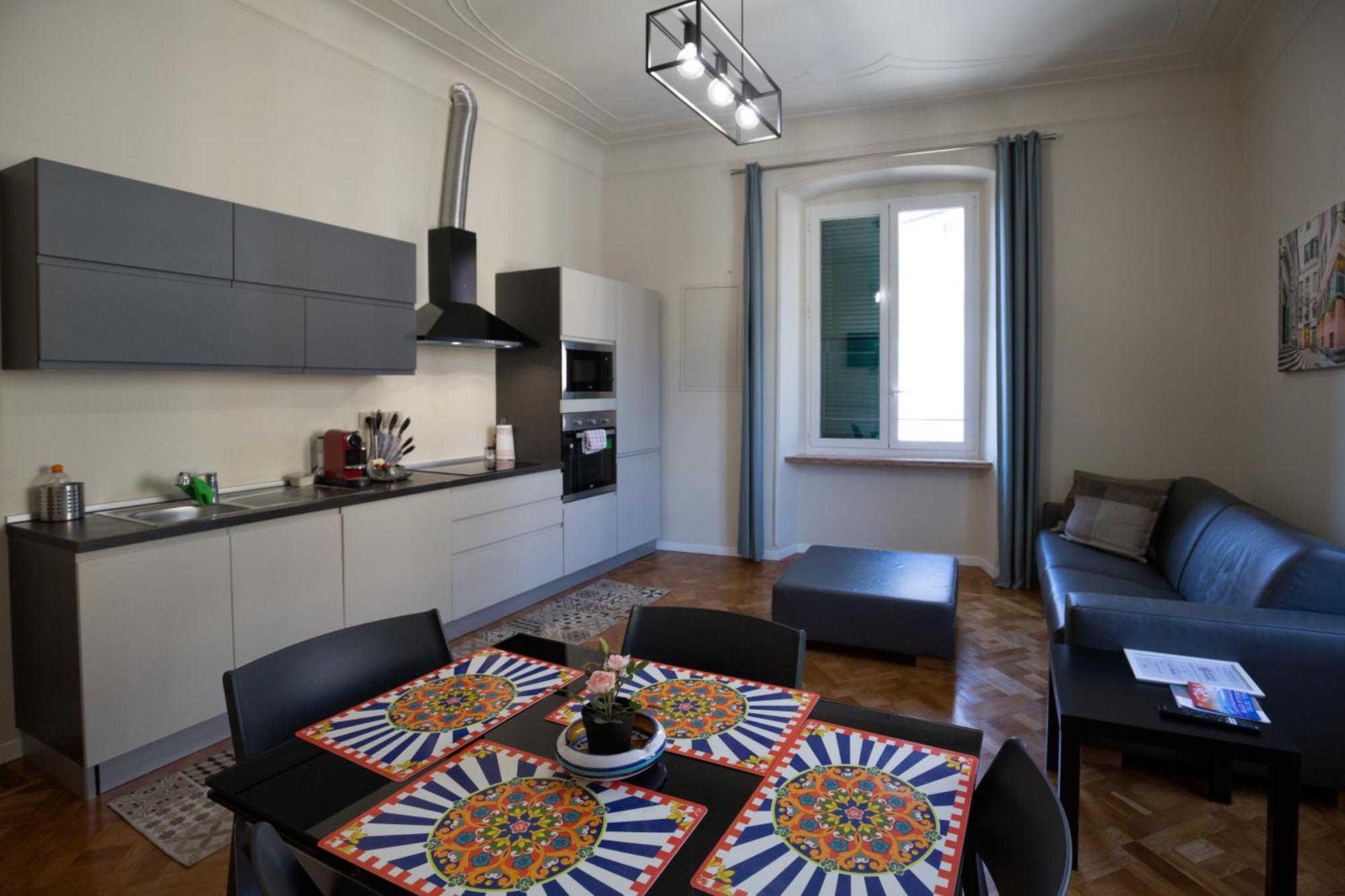 Ferienwohnung Le Due Piazze Genua Exterior foto