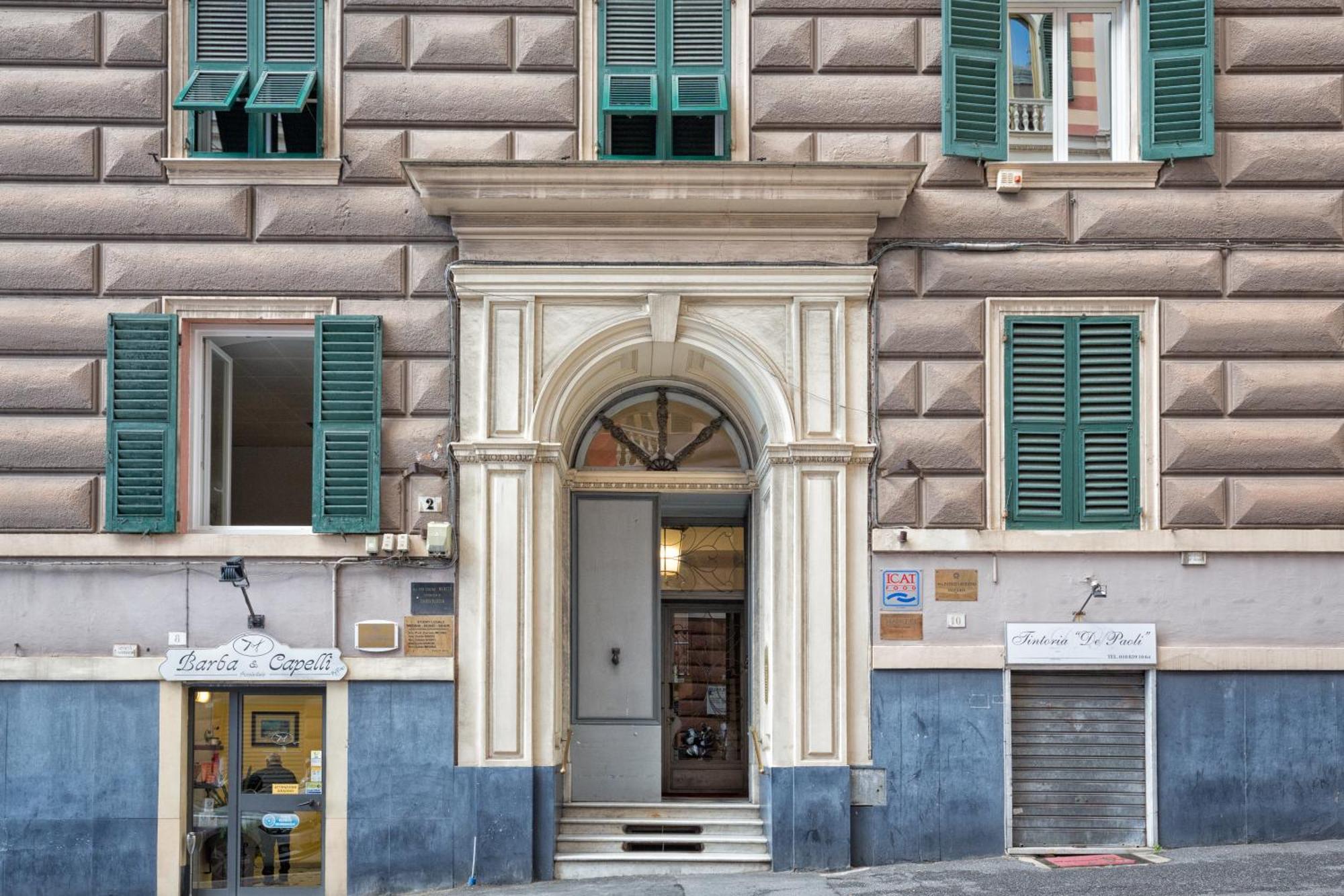 Ferienwohnung Le Due Piazze Genua Exterior foto